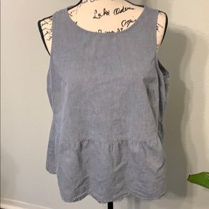 Old Navy 100%cotton sleeveless blouse 👚